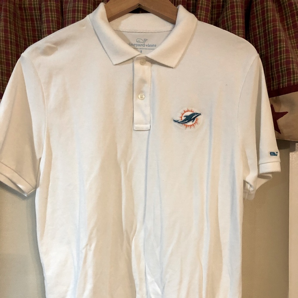 Vineyard Vines Miami Dolphins Polo NWOT